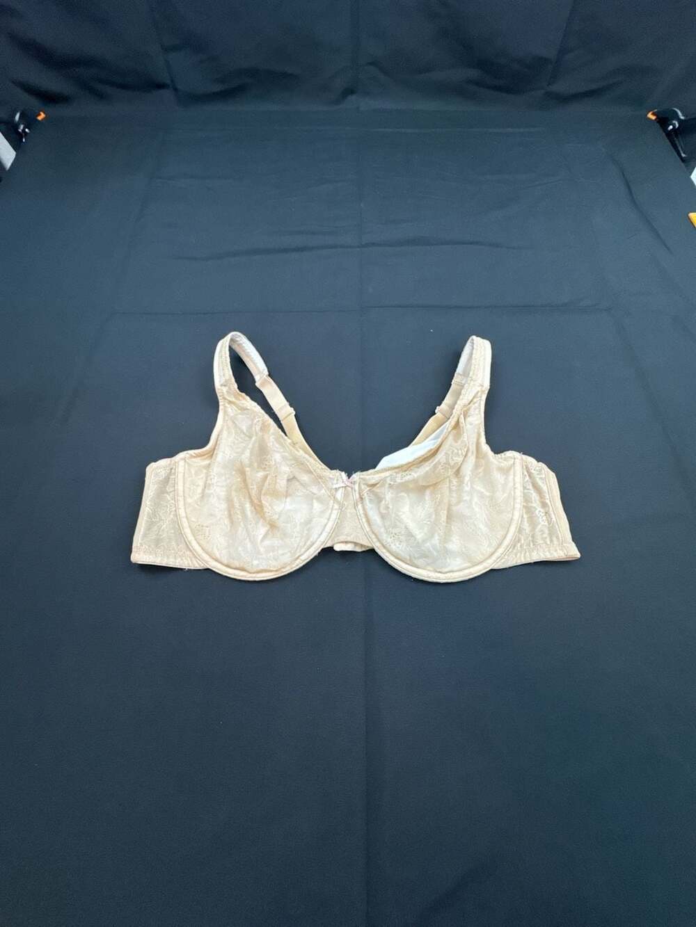 Cacique Nude Beige Lace Underwire Bra 46C